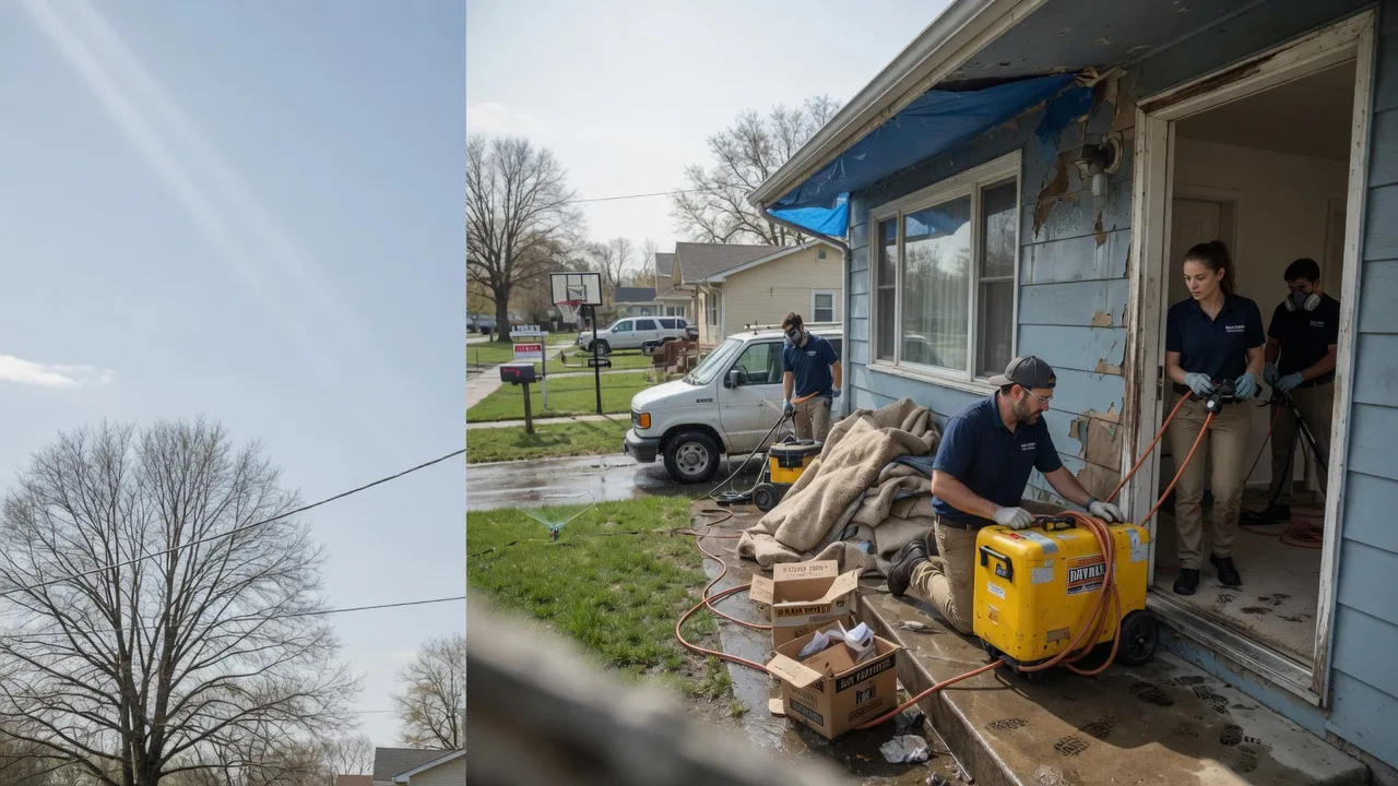 Basement Flood Cleanup in Collins, MO near me